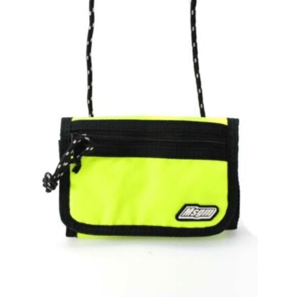 MSGM NEON WALLET TRAVEL POUCH - Picture 1 of 7